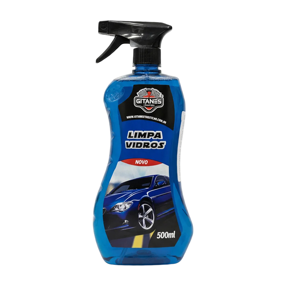 Limpa Vidros Espelhos Parabrisas 500ml Gitanes
