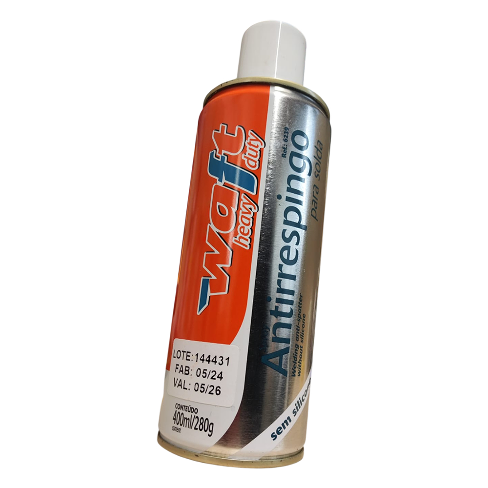 Antirrespingo Solda Spray sem Silicone 400ml Waft