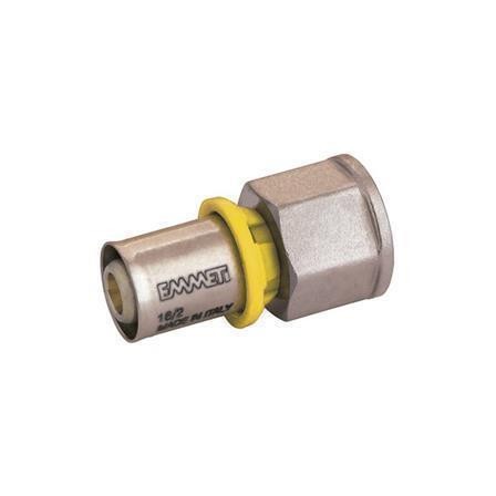 Conector de prensar fêmea 1/2" x 20 mm 28125002