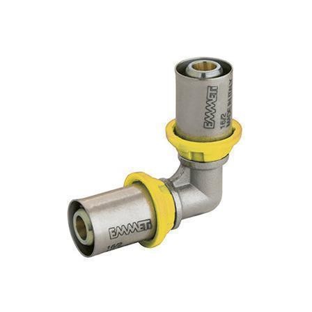 Cotovelo de prensar 16 x 16 mm 28125024