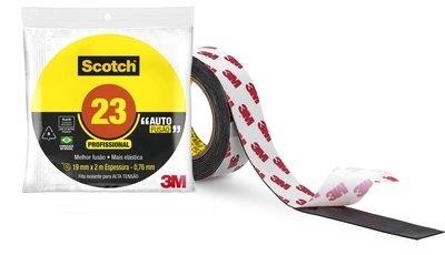 Fita isolante Autofusão 19mm x 2mts - 3M Scotch 23