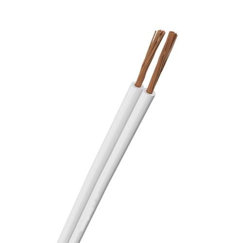 Fio paralelo branco 2 x 1,5 mm (venda por metro)