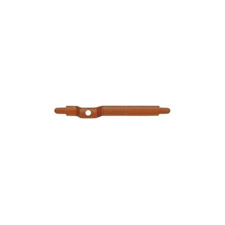 Barramento de cobre DIN 32A derivação lateral 112 mm s/estan 59005