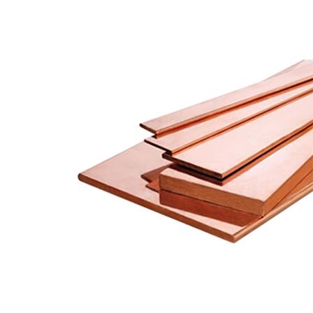 Barramento de cobre liso 073A 3/8 x 1/8" 58001
