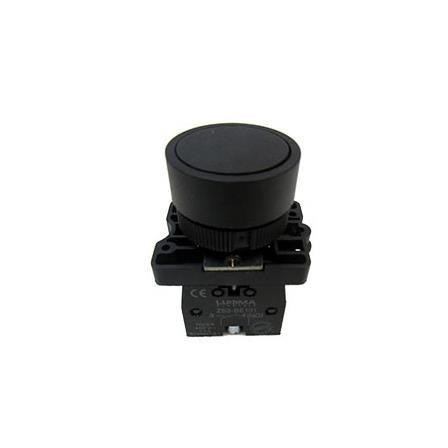 Botão comando face preto 1NA LK-2EA21 14008