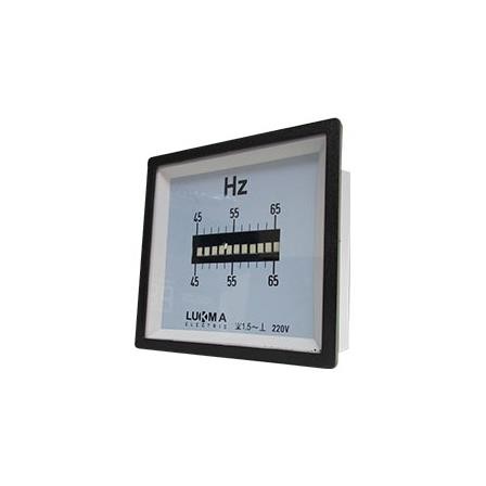 Frequencímetro analógico 72 x 72 mm LK-R72 20003