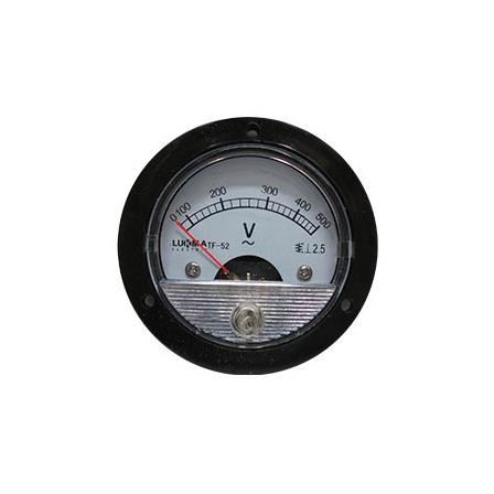 Voltímetro analógico 52 mm 250V LKV-52 18010