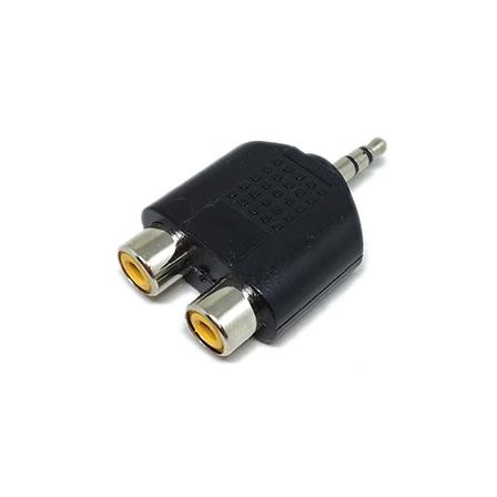 Adaptador P-02 x 2 RCA estéreo 53.194 - Importado