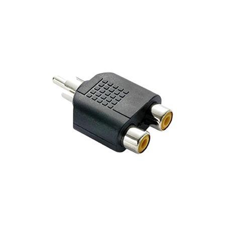 Adaptador RCA macho x 2 Jack RCA 53.192 - Importado