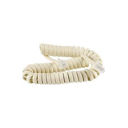 Cabo para telefone RJ11 6 x 4 bege 48.411 - Importado