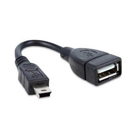 Cabo USB fêmea x mini V3 20 cm 46.685 - Importado