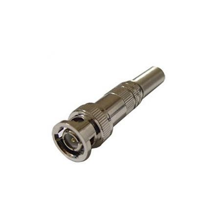 Conector BNC macho mola para soldar 38.426 - Importado