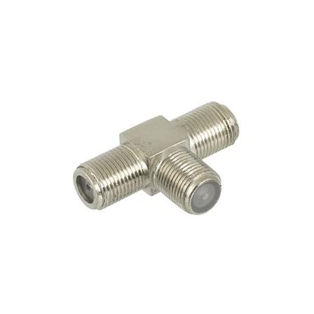 Emenda F fêmea T para cabo coaxial 38.330 - Importado