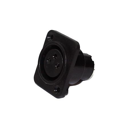 Plug Cannon para painel 3P fêmea 35.268 - Importado