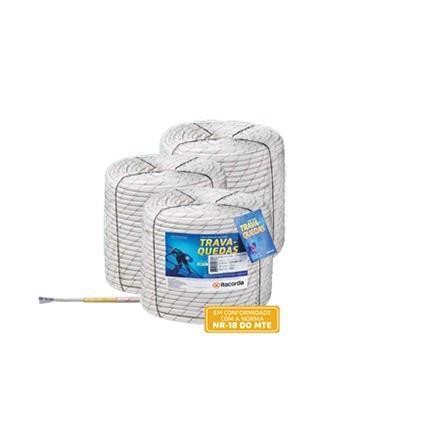 Corda Bombeiro Trava Quedas 12mm Poliester Virgem 1mt