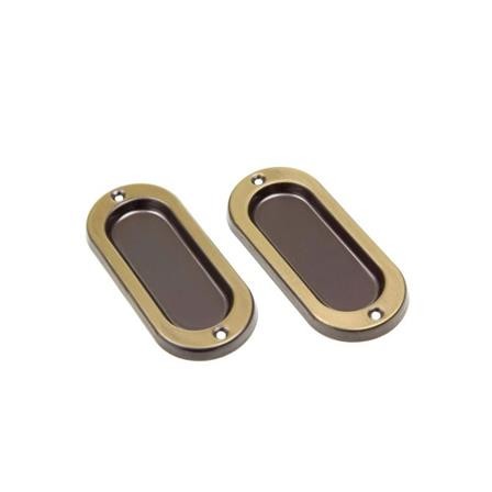 Puxador concha sobrepor 40 x 100 mm 013008 - União Mundial