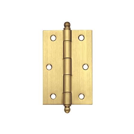 Dobradiça latão polido 3" 037503 - União Mundial