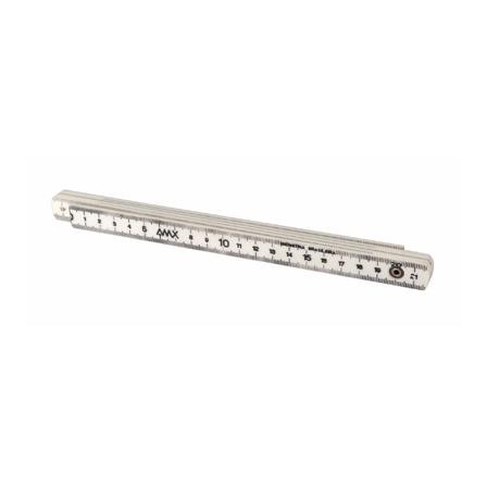 Metro em PVC branco 1 metro 21240