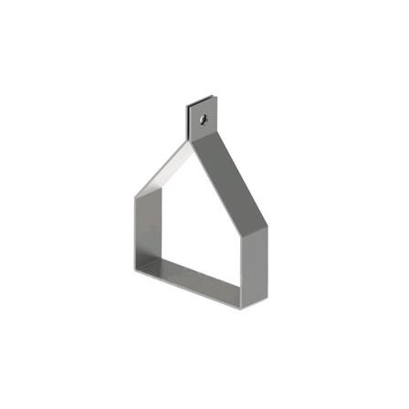 Eletrocalha suporte horizontal 075 x 50 mm