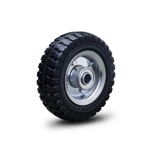 Roda com pneu maciço e rolete 09" R 62 PM R