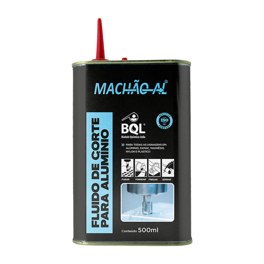 Fluido Corte Alumínio Insolúvel Machão AL 500ml Biolub