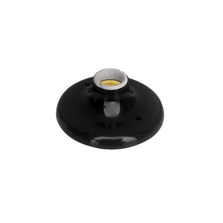Plafonier redondo preto PF-005