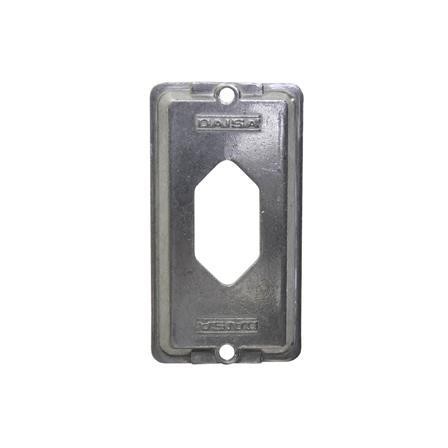 Tampa caixa condulete 1/2" - 3/4" 1 tomada nova