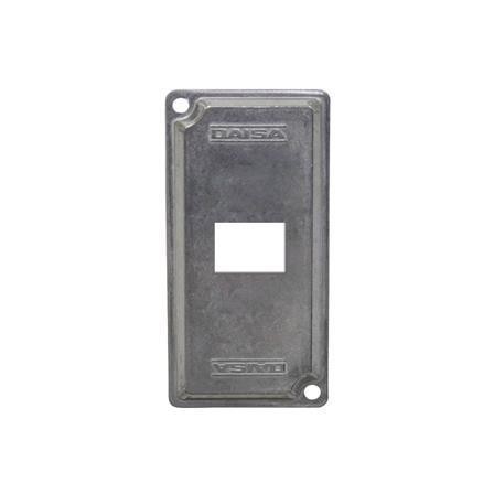 Tampa caixa condulete 1/2" - 3/4" 1 interruptor