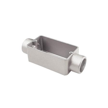 Caixa Dll2 dupla em alumínio 3/4" DII2034C