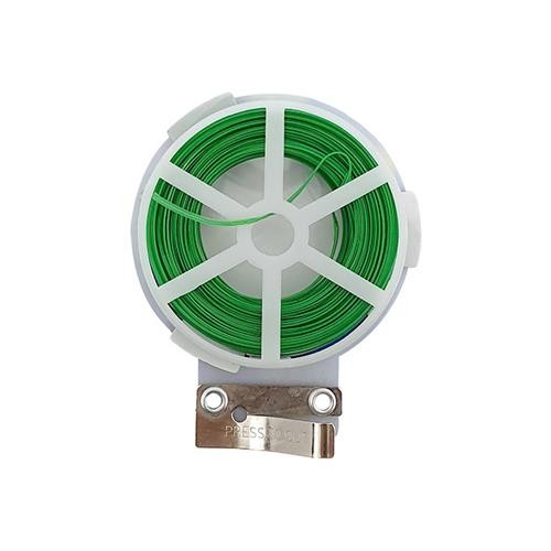 Arame plastificado multi uso com PVC verde 1223