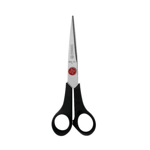 Tesoura ponta vermelha 14 cm hobby 664/N