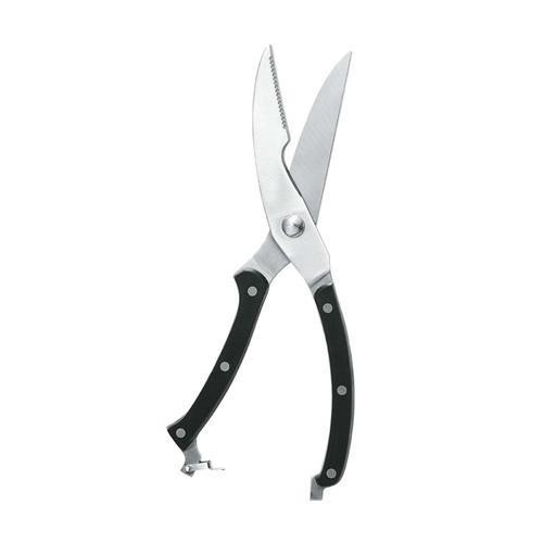 Tesoura de cozinha para trinchar 25 cm preta TE-20