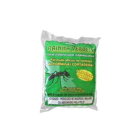 Veneno para formiga granulado Rainha Verde 50g