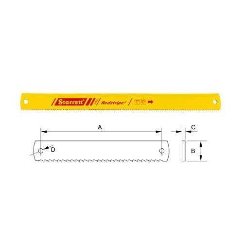 Serra para máquina HSS 12 x 1" 10D RS1210-5