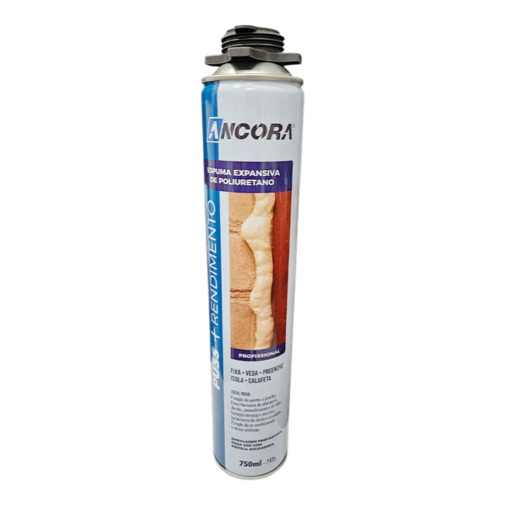 Espuma Expansiva PU 750ml/742g Pu55 Ancora