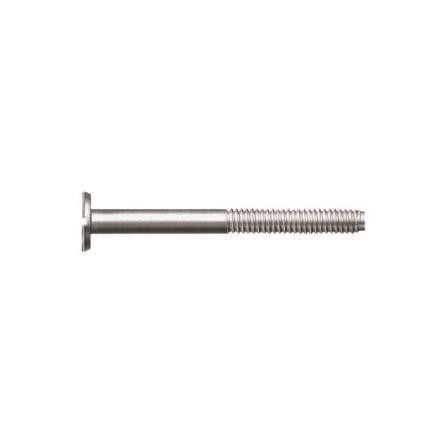 Parafuso para moveis tampinha fenda 1/4 x 2.1/2"