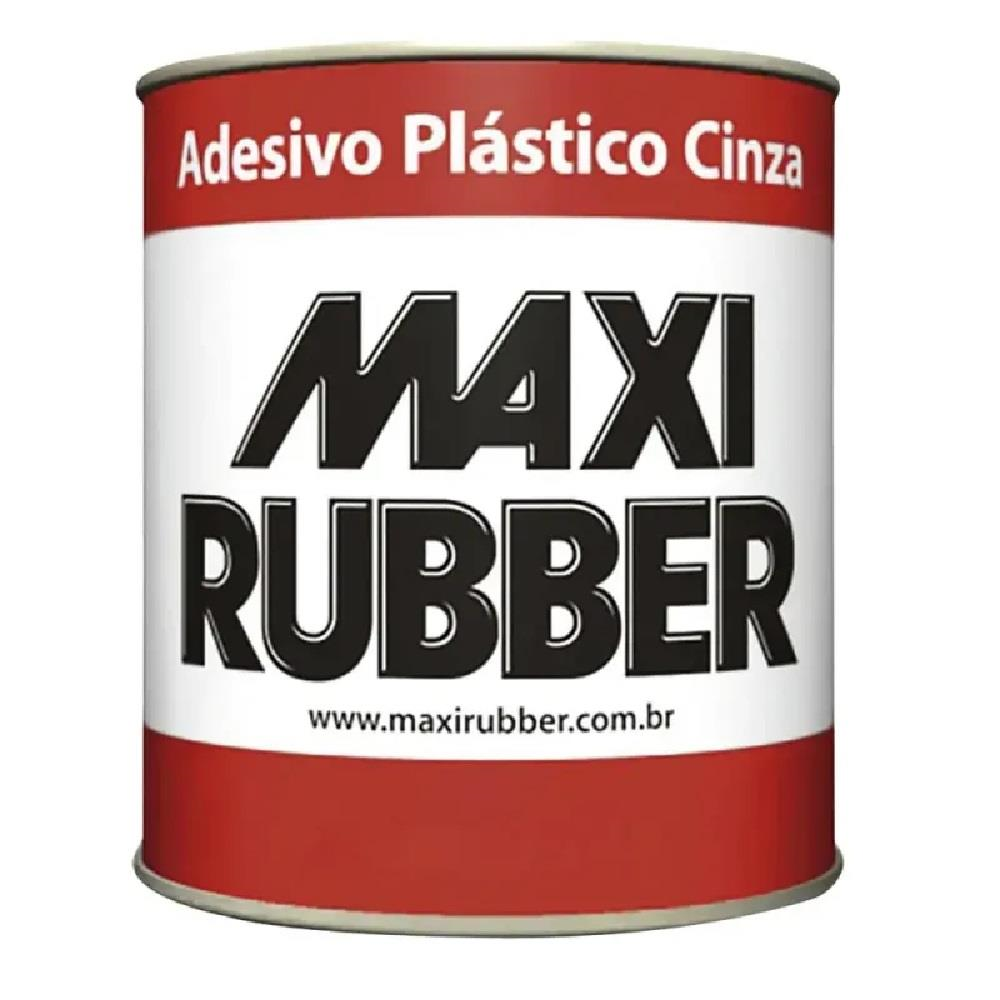 Massa Plastica Cinza Cola Adesiva 800g C/Cat. MaxiRubber