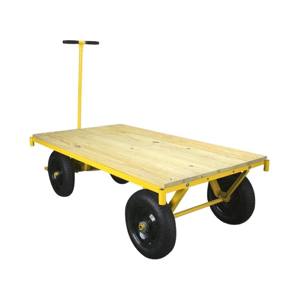 Carrinho Transporte Plataforma Madeira 600KG LYNUS MP-600