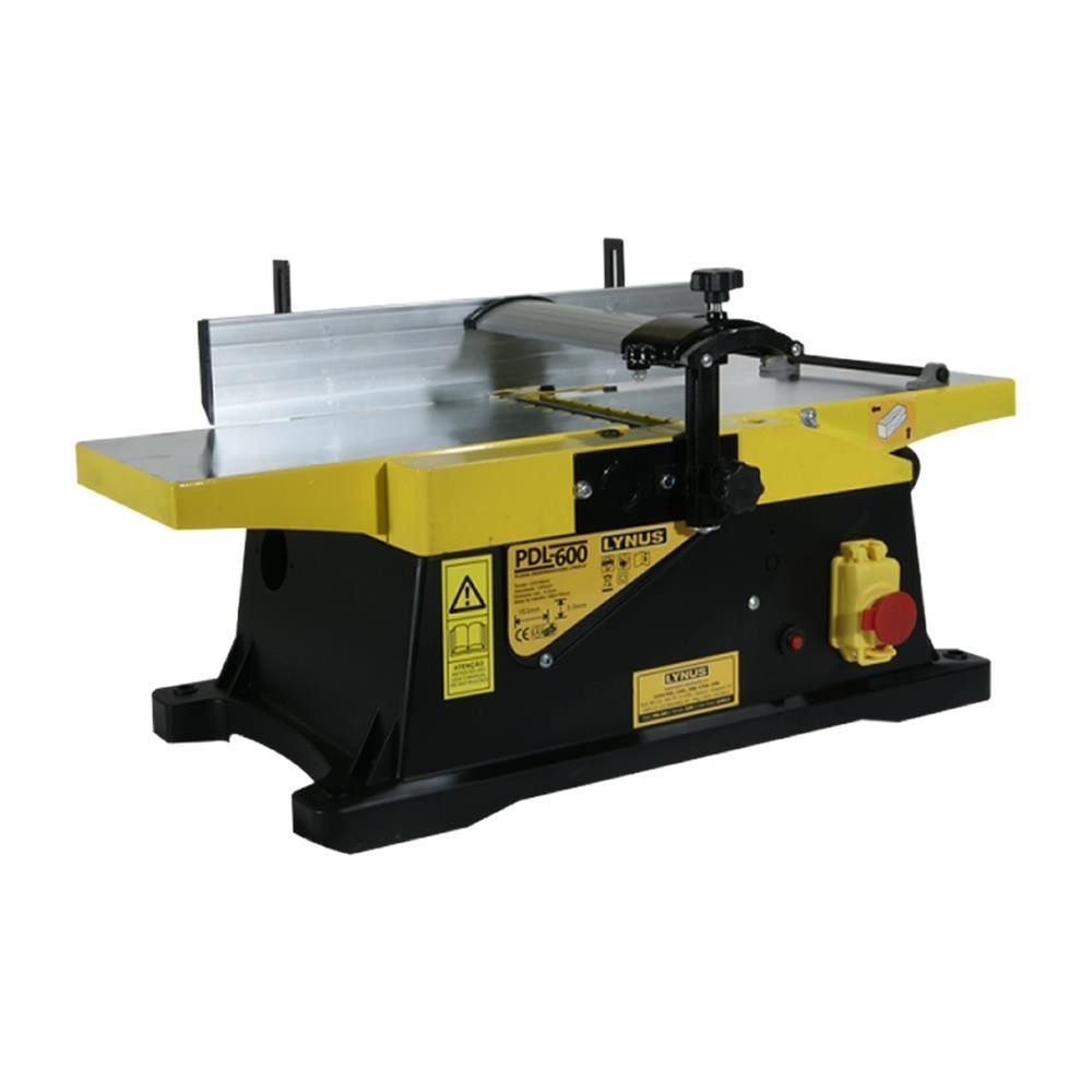 Plaina e Desempenadeira 150mm 6"Pol 1800w 220v Lynus PDL-600