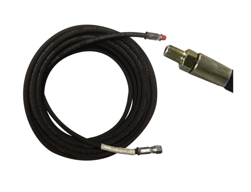 Mangueira Manual P/ Graxa 1/8F x 1/4M NPT 3M RF Metalur RF57