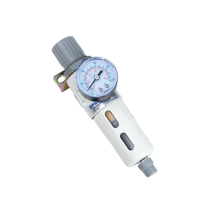 Filtro e Regulador Pneumatico 1/4 Fluir AEFR2000N