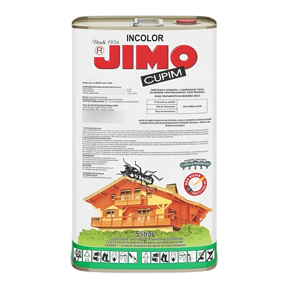 Cupinicida Mata Cupim Líquido 5L Jimo