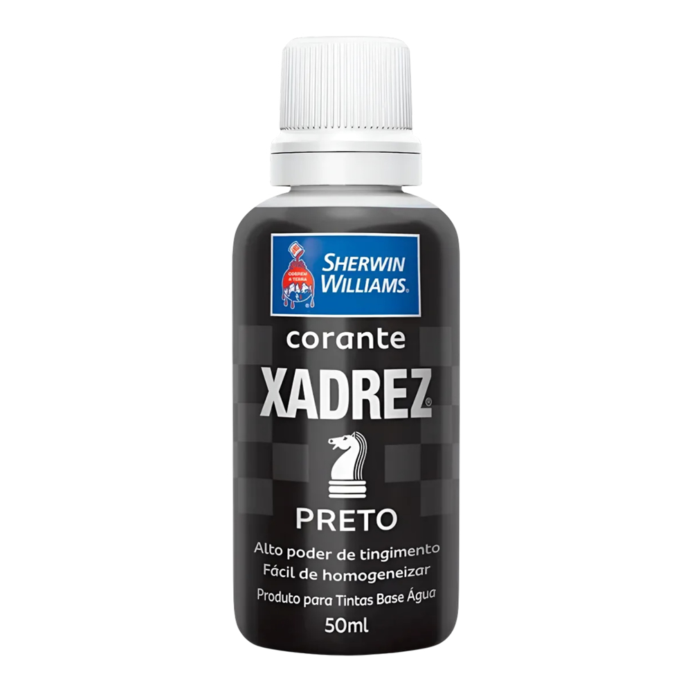 Corante Líquido 50ml Preto Xadrez Sherwin Williams