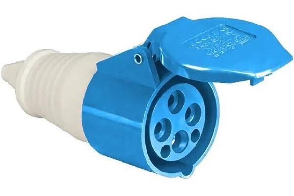 Conector Femea Azul 220v 16a 4 polos - Weg CIWD-16P4H9E57