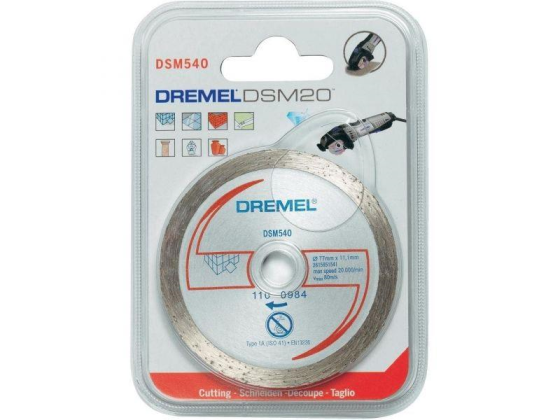 Disco Diamantado SawMax DSM20 - Dremel DSM540 *2615S540JA