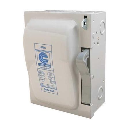 Chave Faca Blindada Tripolar 60A - Margirius F-322 659 Cartucho