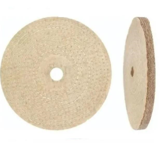 Rebolo Roda Polimento Agressivo Sisal Costurado 200x13mm