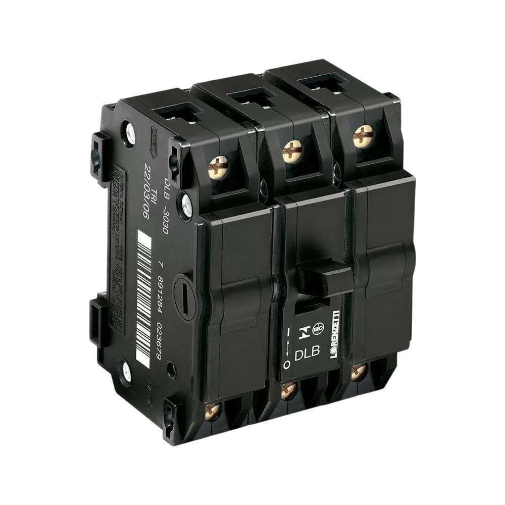 Disjuntor Nema 3P 010A