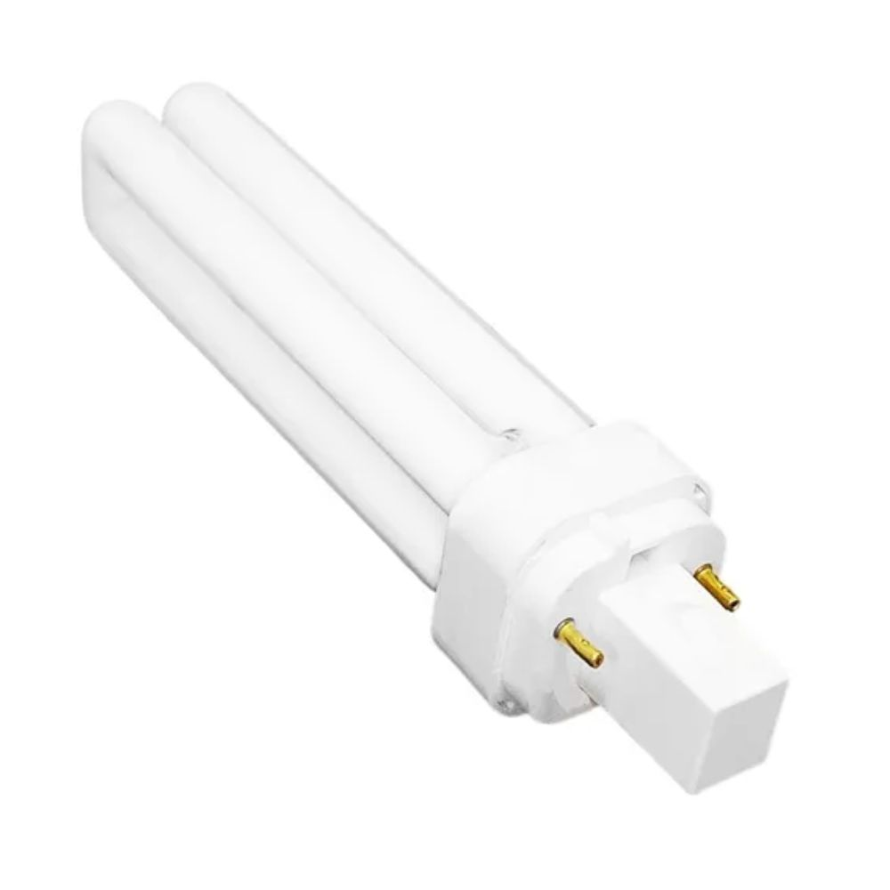 Lâmpada fluorescente Compacta Branca PL 26W 2U 4 pinos