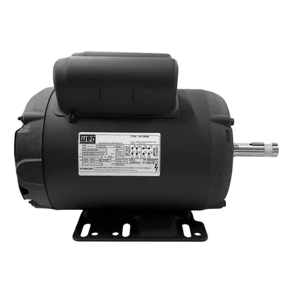 Motor Monofasico 2cv Weg Betoneira 4p 1800rpm IP21 127/220v